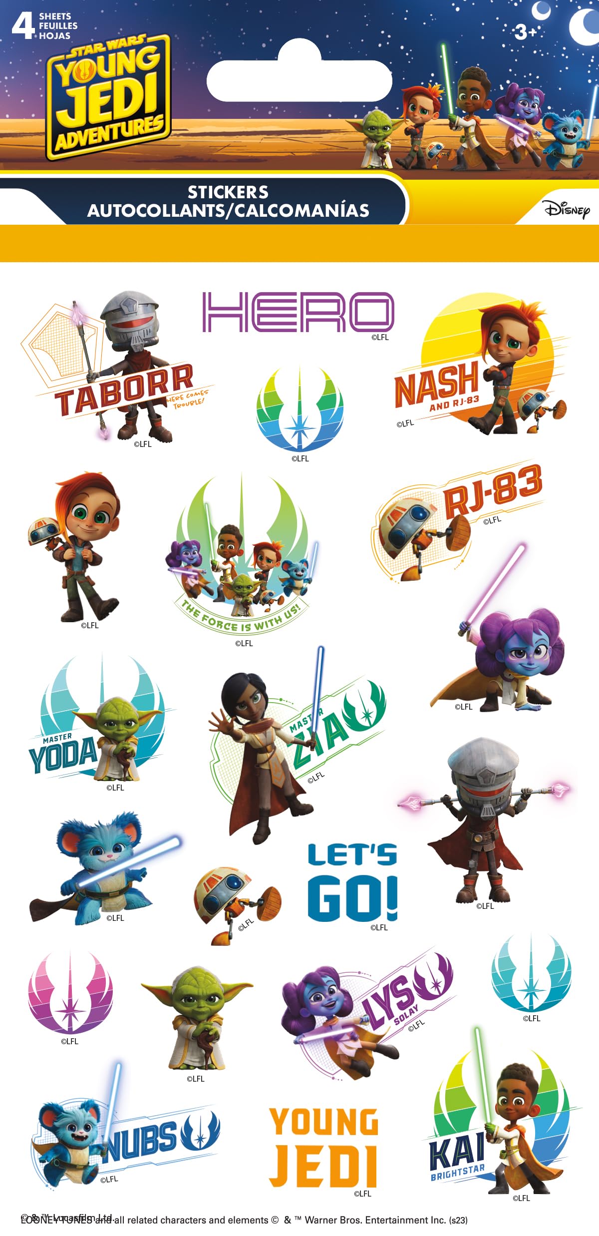 Amazon.com: Star Wars - Young Jedi Adventures - Standard 4 Sheet